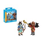 PLAYMOBIL 71884 - Chevalier Novelmore Contre Raider Burnham