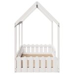 vidaXL Cadre de lit d'enfants forme de maison sans matelas 90x200 cm