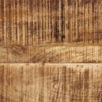 vidaXL Table console 100x35x70 cm bois de manguier massif brut