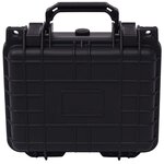 vidaXL Boîte de protection pour équipement 27 x 24 6 x 12 4 cm noir