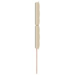 vidaXL Headboard LED design crème 100 cm tissu