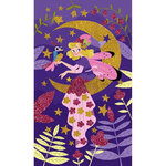 Jeu créatif - Tableaux à paillettes - Les fées - 3 modèles + tubes de paillettes - Janod