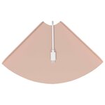 vidaXL Étagère flottante avec étagère 2 Pièces Rose 18 x 18 x 2 cm