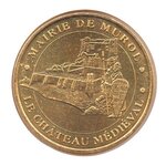 Mini médaille monnaie de paris 2007 - château médiéval de murol