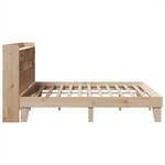 vidaXL Cadre de lit sans matelas 180x200 cm bois massif de pin