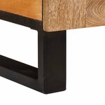 vidaXL Table basse Naturel 80 x 50 x 40 cm Bois de mangue massif