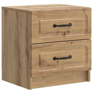 vidaXL Cabinet de chevet Chêne artisanal 43 x 34 5 x 44 5 cm