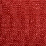 vidaXL Voile d'ombrage 160 g/m² Rouge 3x5 m PEHD