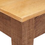 vidaXL Table basse Marron 110 x 55 x 40 cm Bois de mangue massif