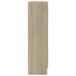 vidaXL Bibliothèque Chêne sonoma 82 5x30 5x115 cm Bois d'ingénierie