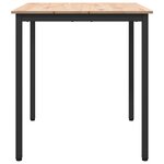 vidaXL Table de salle à manger / Table de repas Naturel