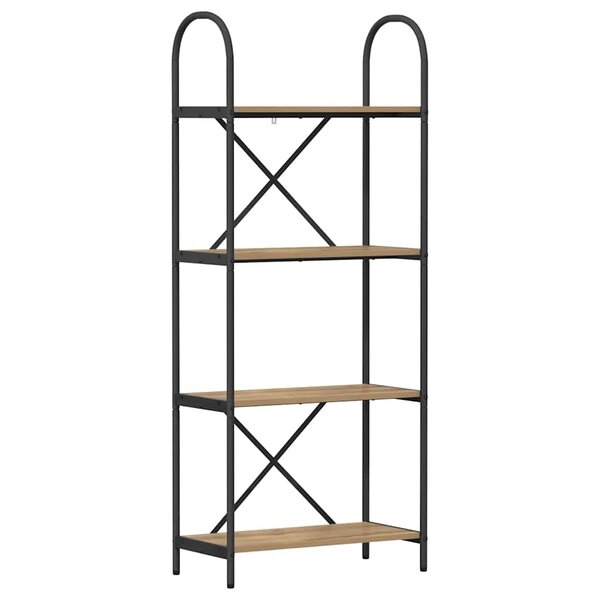 vidaXL Étagère chêne artisanal 60 x 30 x 146 cm Bois d'ingénierie