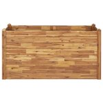 vidaXL Lit surélevé de jardin 160x60x84 cm Bois massif d'acacia