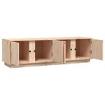 vidaXL Meuble TV 140x40x40 cm Bois de pin massif