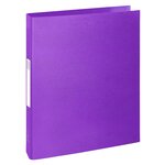 Classeur Rigide 2 Anneaux 30mm Teksto - A4 - Violet - X 10 - Exacompta