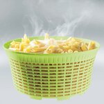 Leifheit Essoreuse à salade ComfortLine Vert et Blanc 23200