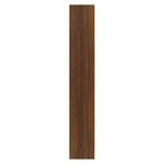 vidaXL Armoire à chaussures Chêne marron 63x24x147cm Bois d'ingénierie