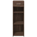 vidaXL Buffet chêne marron 30x42 5x93 cm bois d'ingénierie
