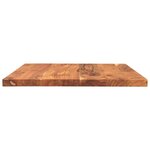 vidaXL Dessus de table 60x50x2 5 cm rectangulaire bois massif d'acacia