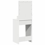 vidaXL Table de Toilette Blanc 50 x 41 x 135 cm Bois d'ingénierie