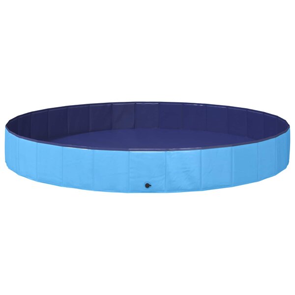 vidaXL Piscine pour enfants Bleu Ø300 x 38 cm