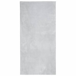 vidaXL Tapis HUARTE à poils courts doux et lavable gris 100x200 cm