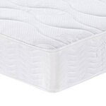 vidaXL Matelas à ressorts bonnell moyen 200x200 cm