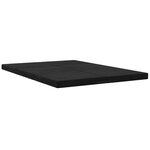 vidaXL Canapé-lit pliable 140 x 67 x 45 cm Noir