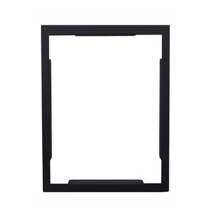 Cadre d'encastrement Eclipse noir 9005M