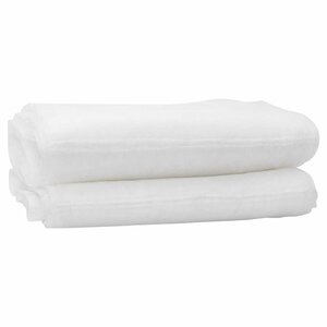 vidaXL Filet Anti-insectes Blanc 2 x 5 m HDPE