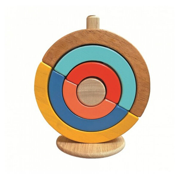 Culbuto Circulaire - jeu a empiler en bois