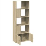 vidaXL Bibliothèque chêne sonoma 70x36x189 cm bois d'ingénierie