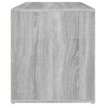 vidaXL Banc d'entrée 80x40x45 cm Sonoma gris Bois d'ingénierie