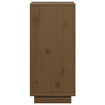 vidaXL Buffets 2 Pièces Marron miel 31 5x34x75 cm Bois massif de pin
