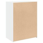 vidaXL Buffet blanc 70x41x93 cm bois d'ingénierie