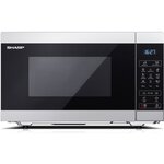 SHARP YC-MG51E-S - Micro-ondes 900W & Grill 1000W - 25L - 8 programmes automatique - 11 niveaux de puissance micro-ondes - Gris