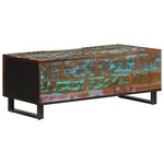 vidaXL Table basse 100x55x40 cm bois massif d'acacia
