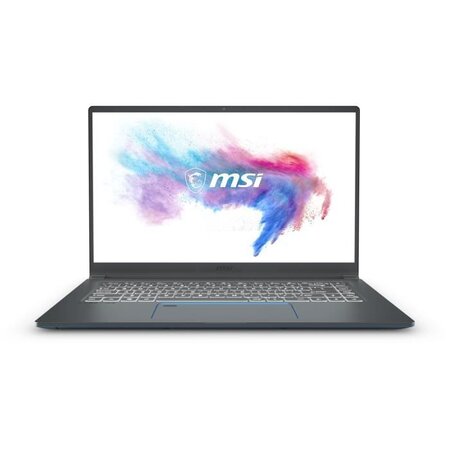 MSI PC Portable - Prestige 15 A10SC-407FR - 15,6 FHD - Core i7 10710U - RAM 8Go - 512Go SSD - GTX1650 MAX-Q 4Go - Windows 10 Home