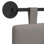 vidaXL Tête de lit suspendue Tissu