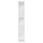 vidaXL Bibliothèque Séparateur de pièce Blanc 60x24x155 cm Aggloméré