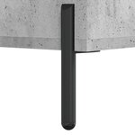 vidaXL Armoire à chaussures gris béton 60x35x105 cm bois d'ingénierie
