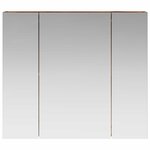 vidaXL Armoire Miroir de Salle de Bain Bois ancien 80 x 14.5 x 70 cm