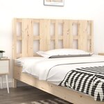 vidaXL Tête de lit 125 5x4x100 cm Bois massif de pin