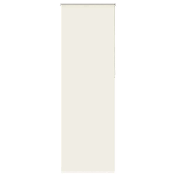 vidaXL Store enrouleur occultant blanc cassé 70x230cm largeur du tissu