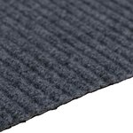 vidaXL Tapis Couloir Gris 80 x 300 cm tissu