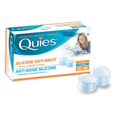 Protection anti-bruit silicone quies discrétion