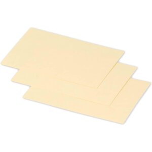Paquet de 25 Cartes Simple 210g 70x95 chamois Clairefontaine