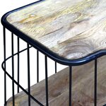 vidaXL Meuble TV 100x40x45 cm Bois de manguier massif