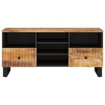 vidaXL Meuble TV 100x33x46 cm bois de manguier et d'ingénierie