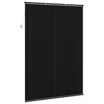 vidaXL Store Vénitien Réglable Noir 213 x 130 cm PVC